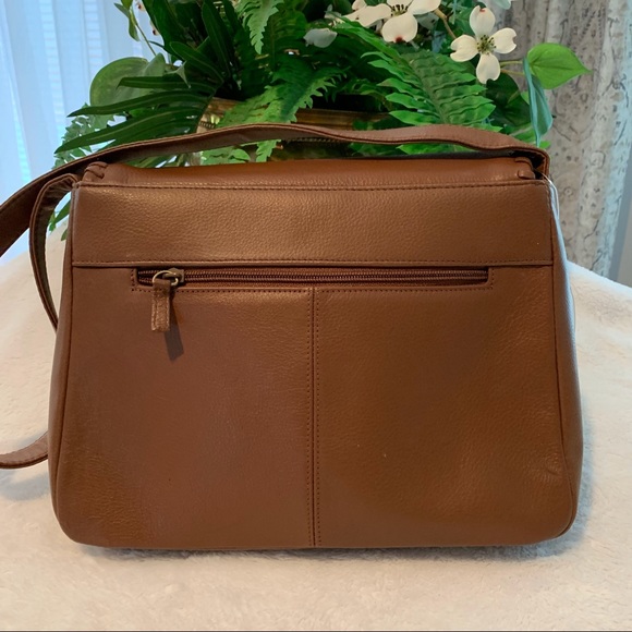 Coletta brown leather shoulder bag.  New without price tag. - Picture 2 of 3